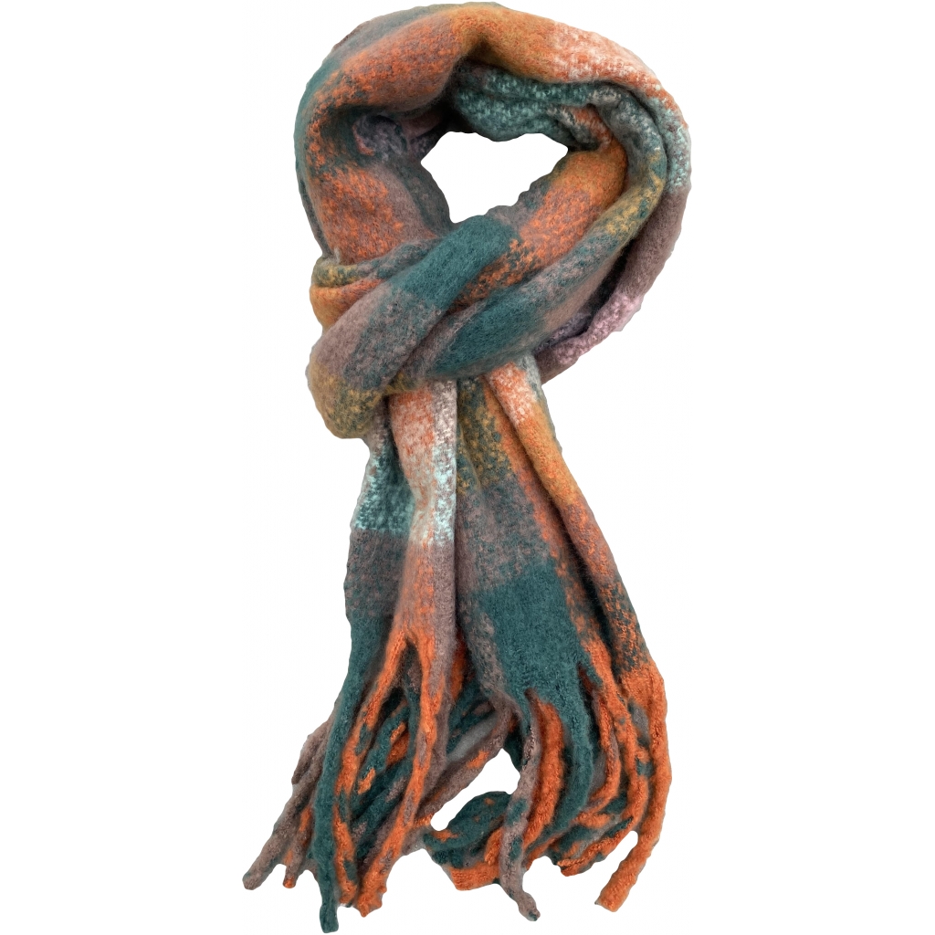 Nu Humanistisk Op Multifarvet tørklæde | Flotte farver | Blød og varm | Lækkert materiale